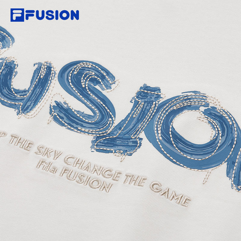FILA FUSION INLINE FUSION X WORKWEAR SUNBURN GROOVE Men Sweatshirt (White)