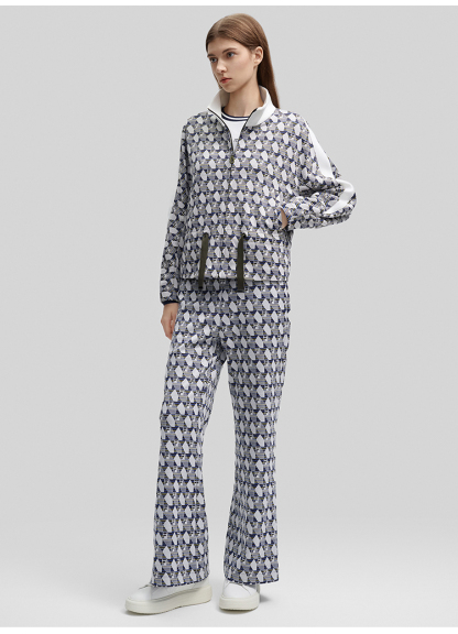 FILA CORE LIFESTYLE FILA EMERALD CHEVAL BLANC COURCHEVEL Women Jacket (Full Print)