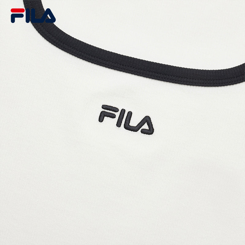 FILA CORE LIFESTYLE ORIGINALE SUMMER QUEST Women Short Sleeves T-Shirt (White / Green)