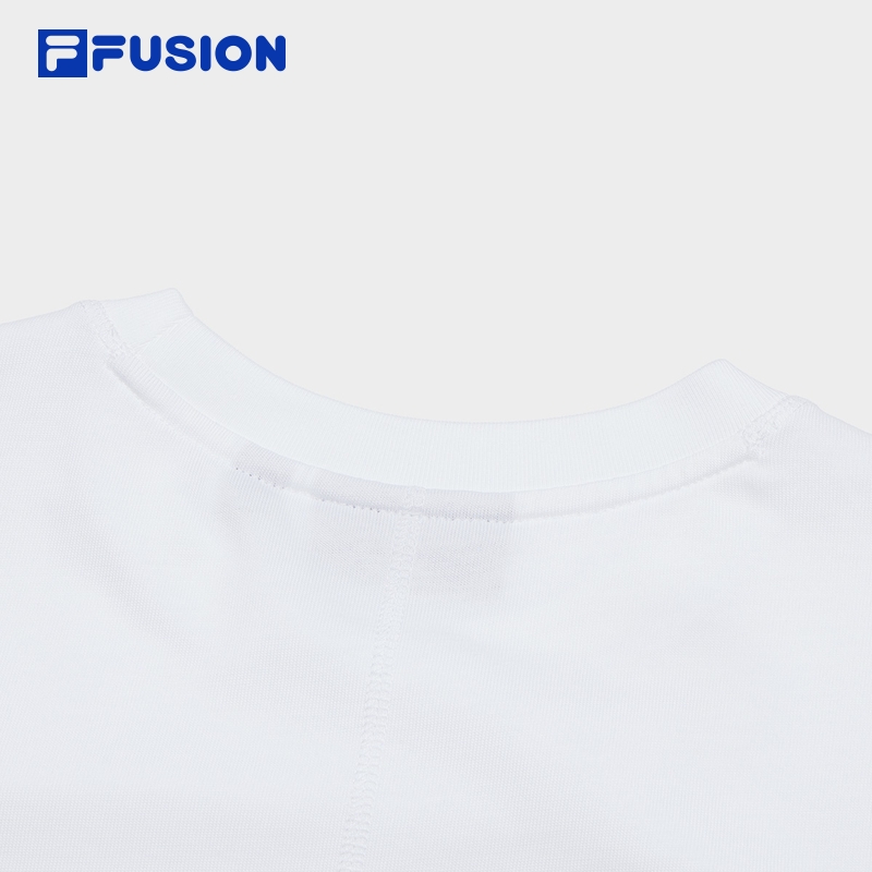 FILA FUSION INLINE UNIFORM Women Short Sleeve T-shirt (White / Black)