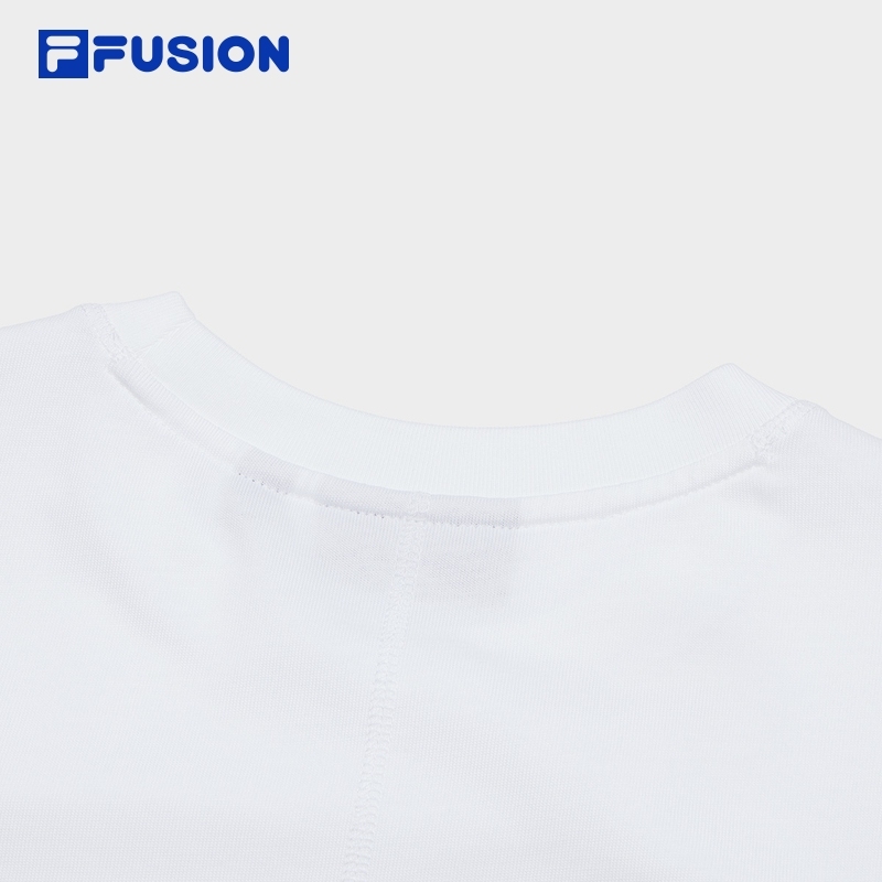 FILA FUSION INLINE UNIFORM Women Short Sleeve T-shirt (White / Black)