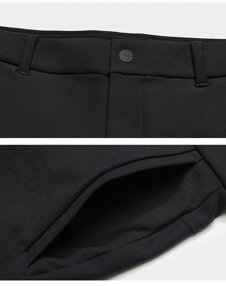 [Xulongyi] FILA CORE GOLF Men Woven Pants in Black