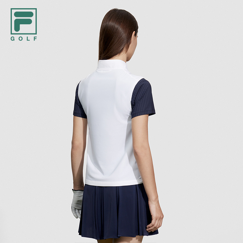 FILA CORE ATHLETICS GOLF Women Woven Vest in White