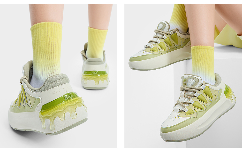 FILA CORE FASHION CARROT Women Sneakers (Pink / Beige Cream / White)