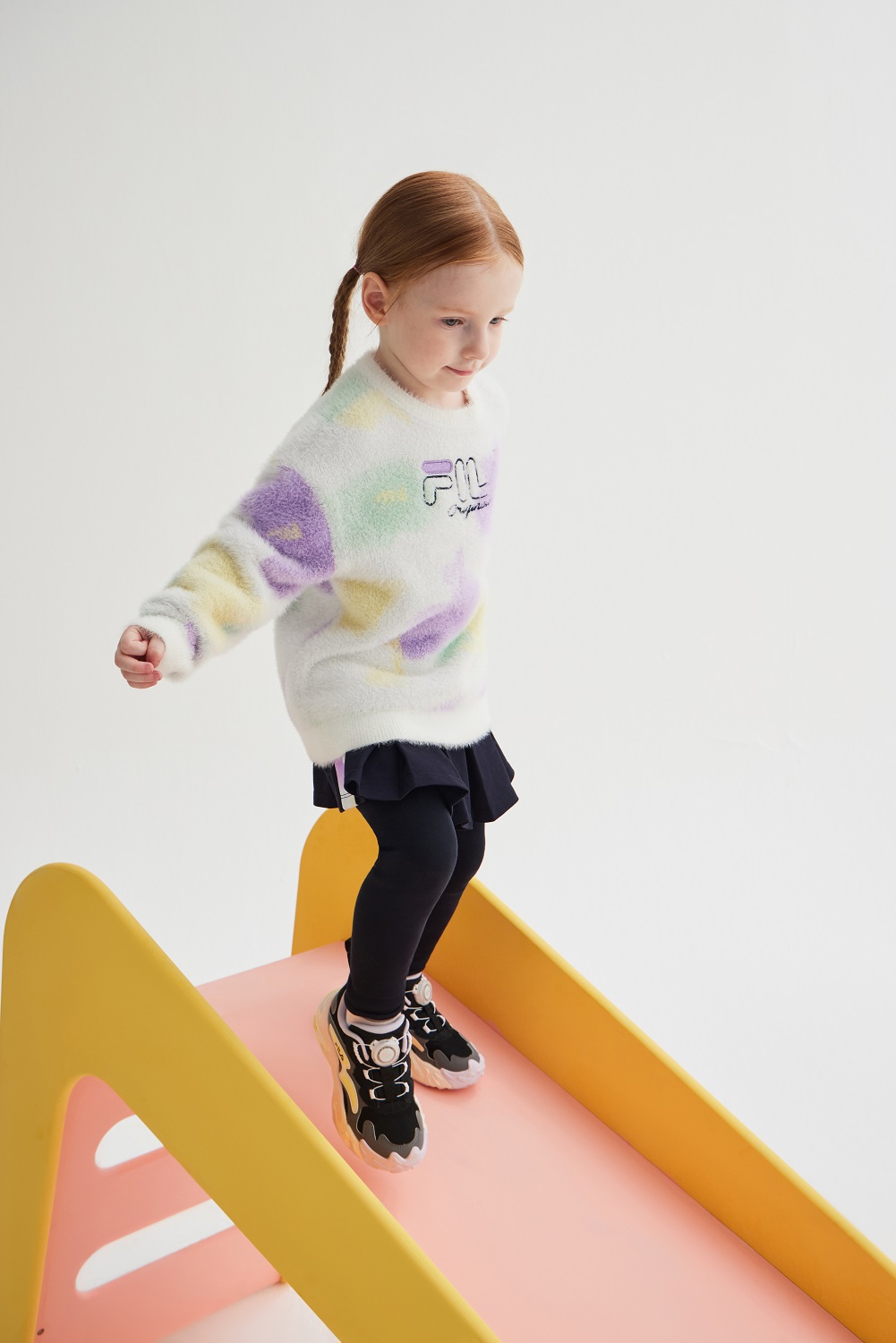 FILA KIDS ORIGINALE Girl's Sweater in Full Print