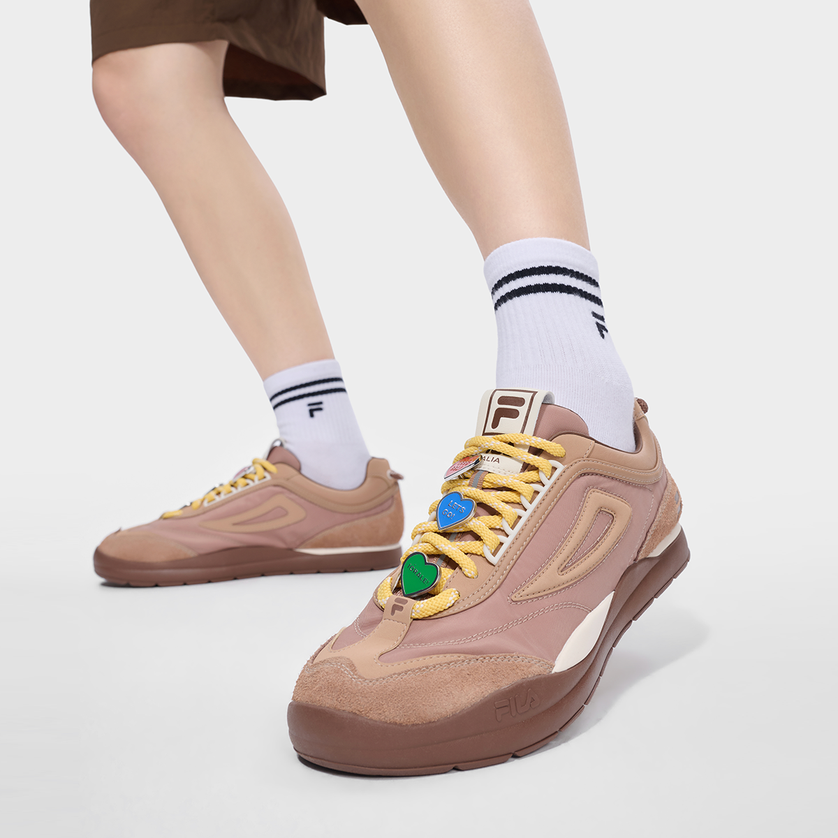 FILA FUSION FUSION WORKWEAR BOBO BLING FOOTBALL Men Thin Sole Shoes