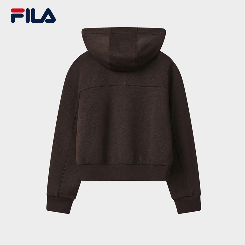 FILA CORE LIFESTYLE WHITE Women Hooded Jacket