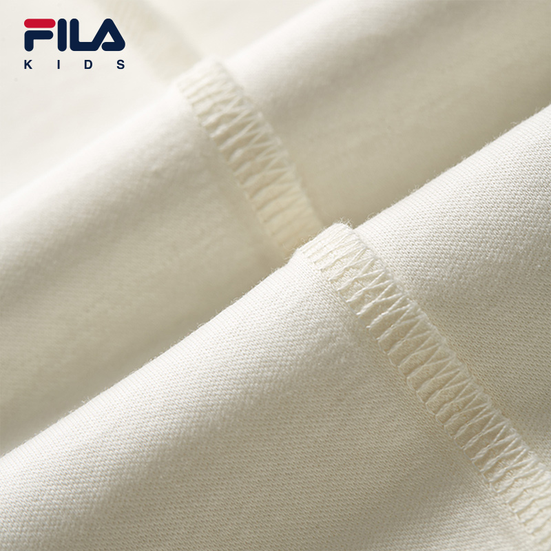 FILA KIDS WHITE LINE x RMN Boys' Printed Short Sleeve T-Shirts (Multi-Colors and Designs Available - White/Yellow/Blue)