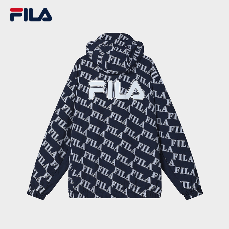 FILA CORE WHITE LINE ORIGINALE Mens Woven Top in Full Print