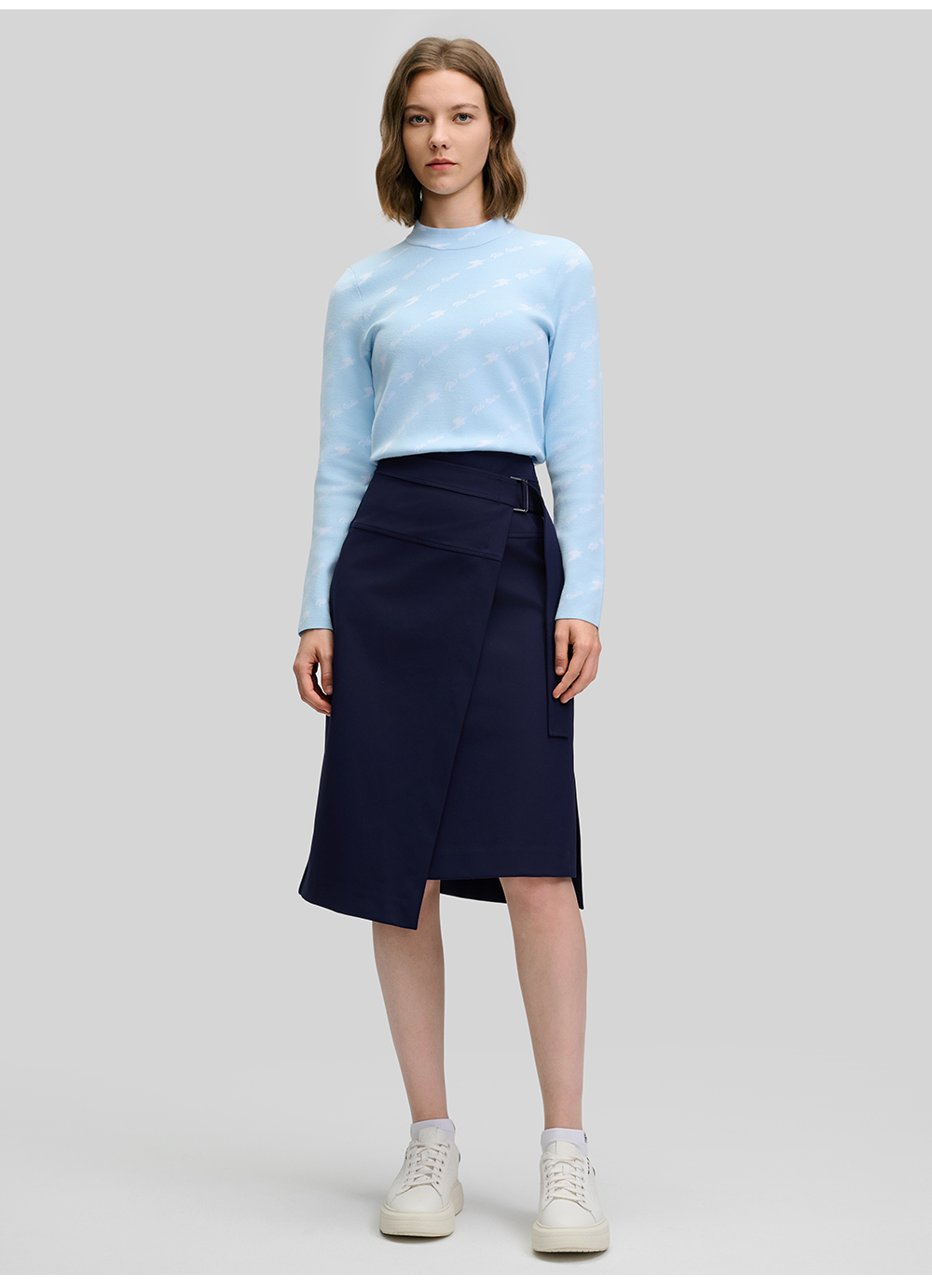 FILA CORE LIFESTYLE EMERALD ELEGANT HEART Women Skirt (Navy)