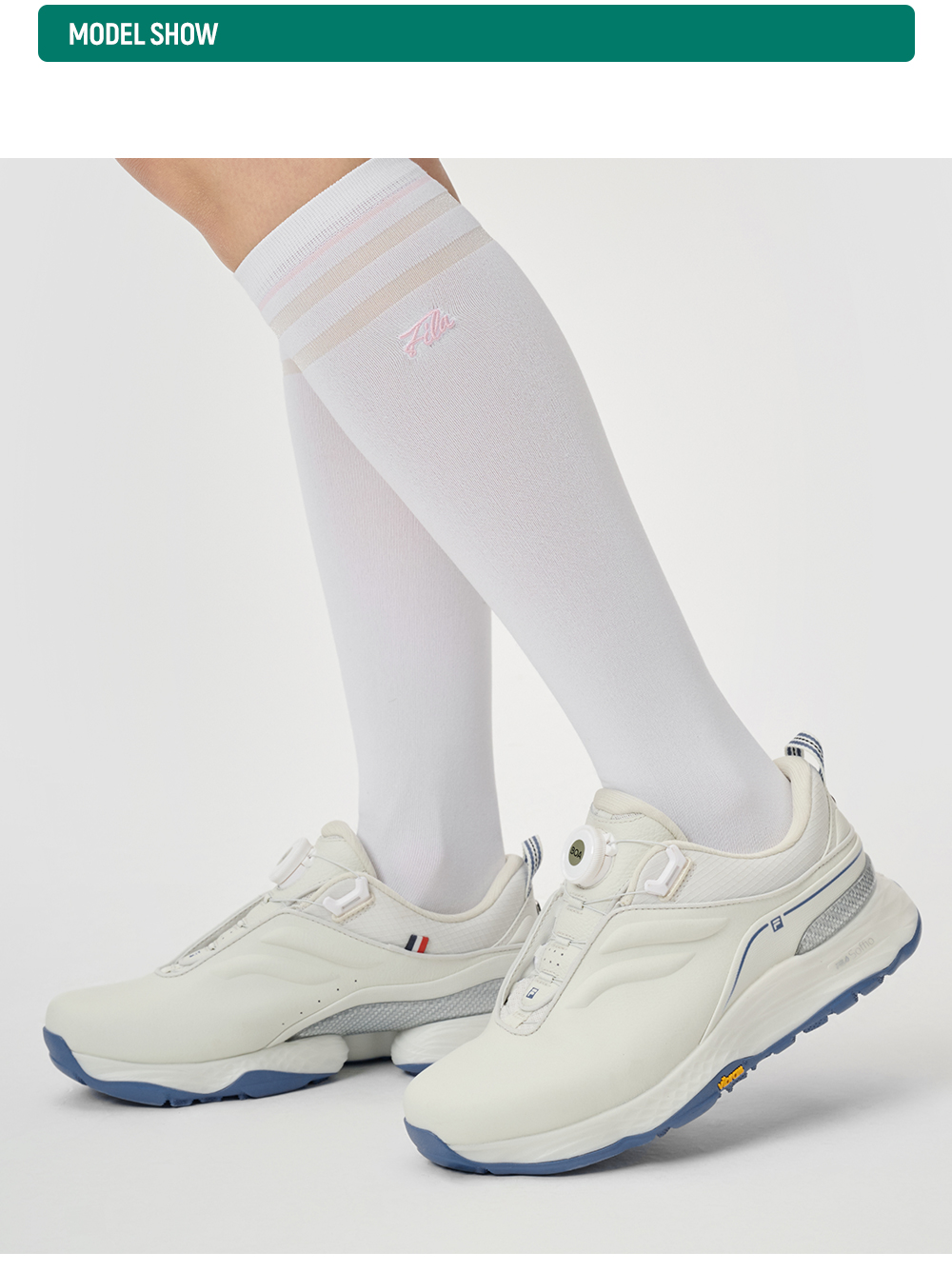 FILA CORE ATHLETICS GOLF VELOCITY Women Sneakers (White Blue)
