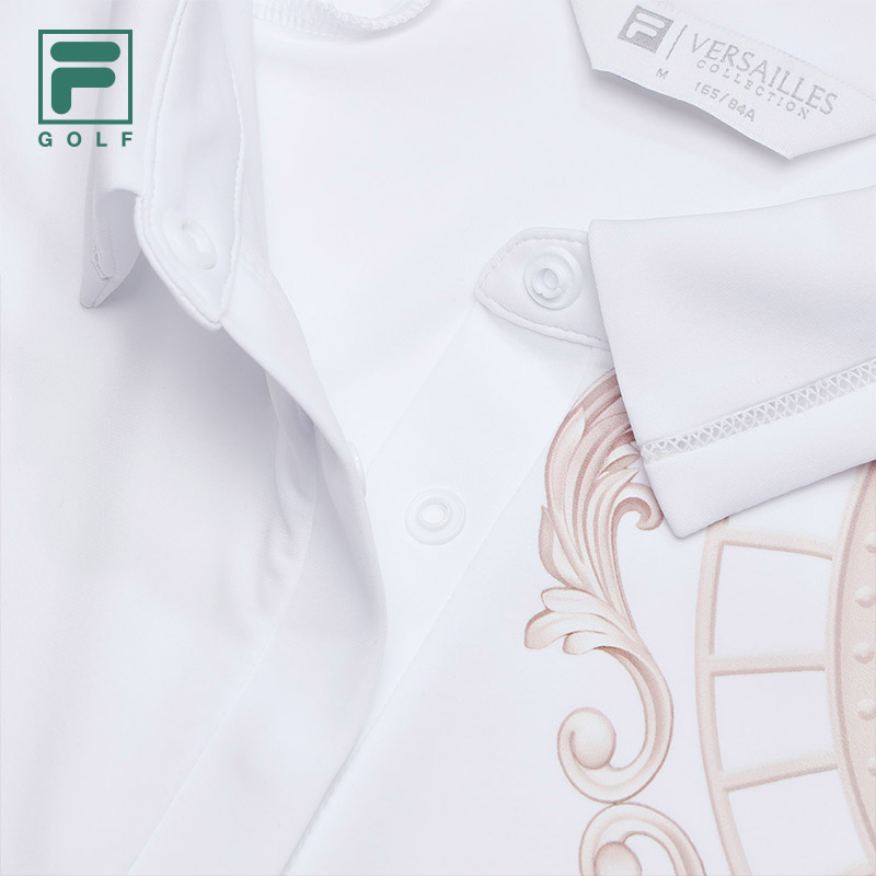 FILA CORE ATHLETICS GOLF Women Short Sleeve Polo in White