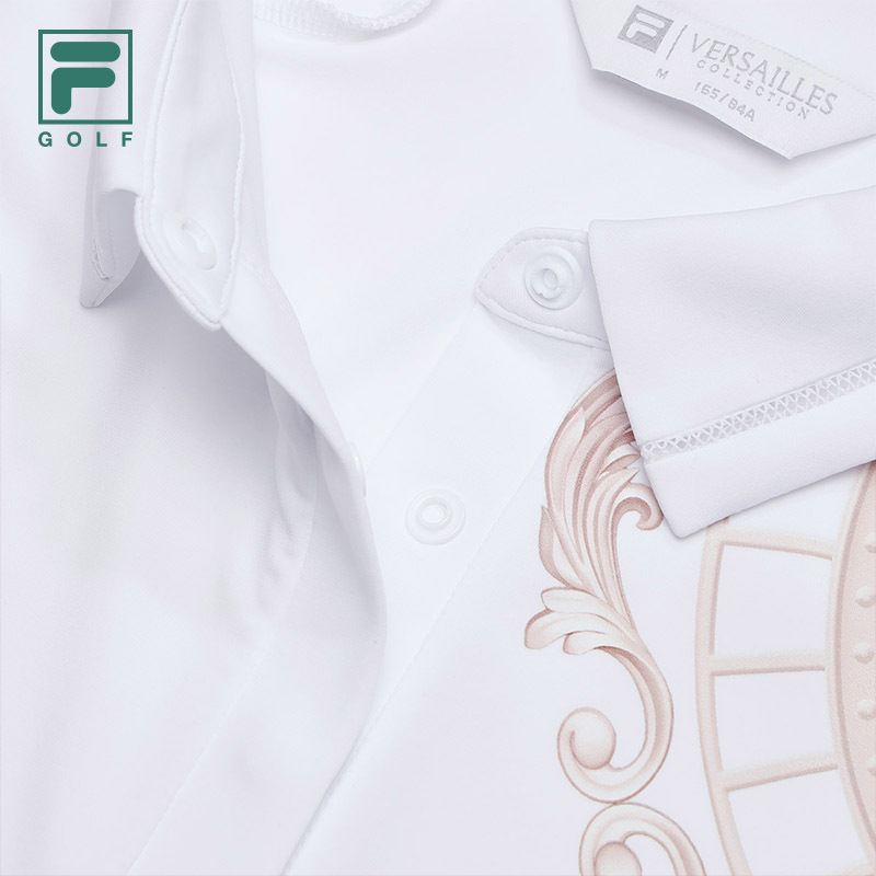 FILA CORE ATHLETICS GOLF Women Short Sleeve Polo in White