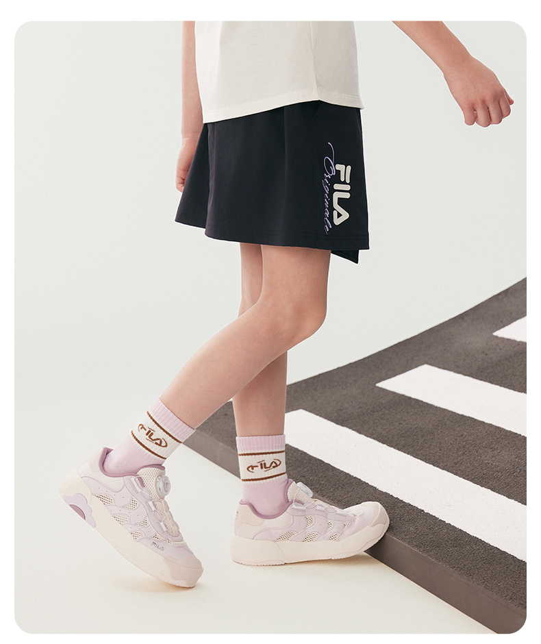 (130 - 165cm) FILA KIDS ORIGINALE Short Skort Skirt with Pants in Navy