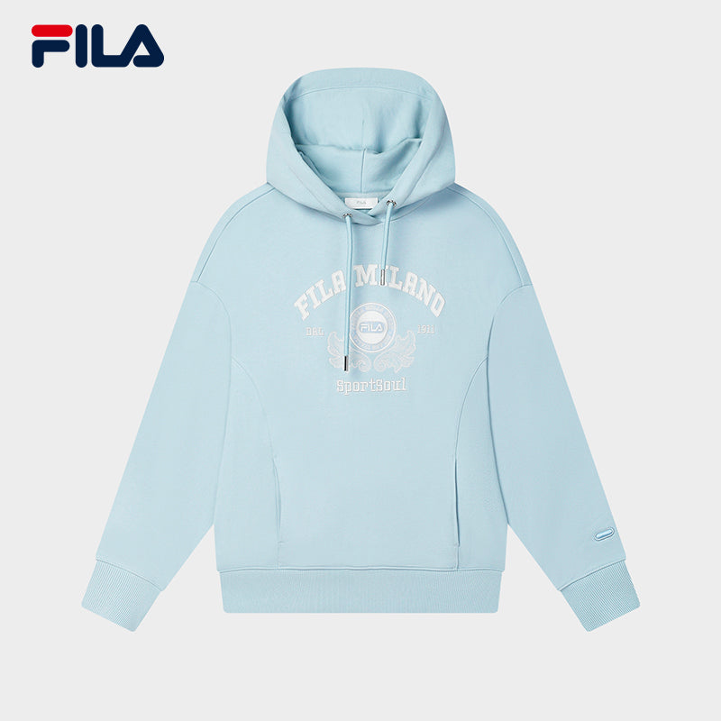 FILA CORE LIFESTYLE FILA MILANO STUDIO IN MILAN Women Hoodie (Blue