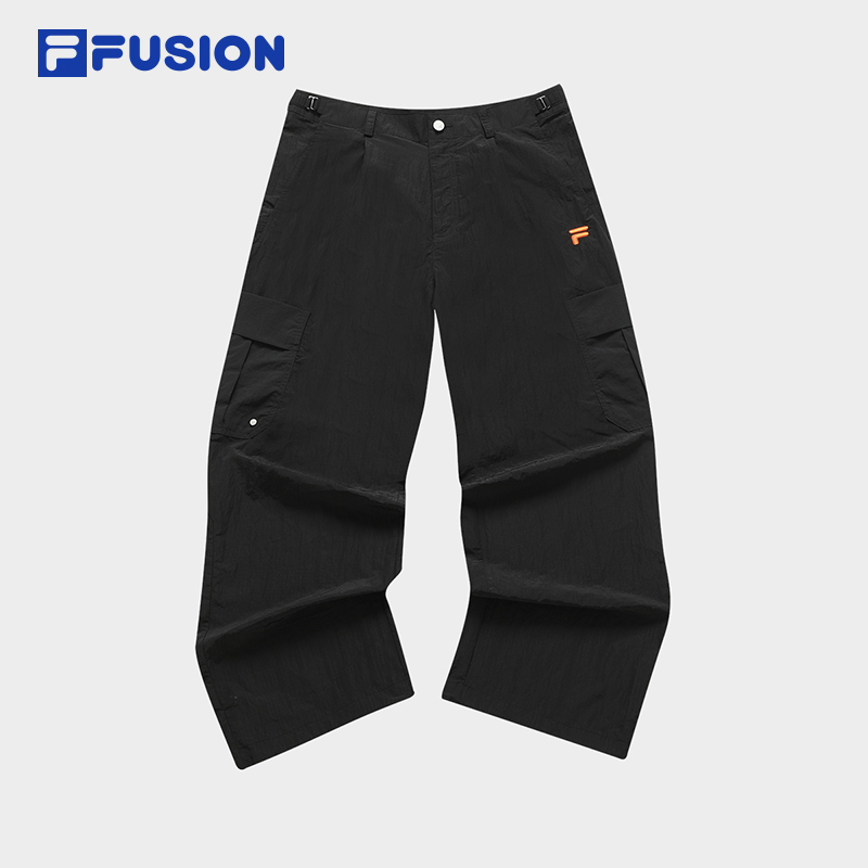 FILA FUSION INLINE URBAN TECH Men Woven Pants in Black