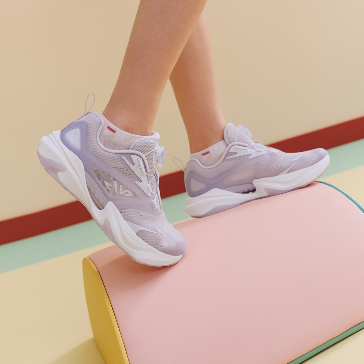 FILA KIDS HERITAGE Girls Retro Running Shoes