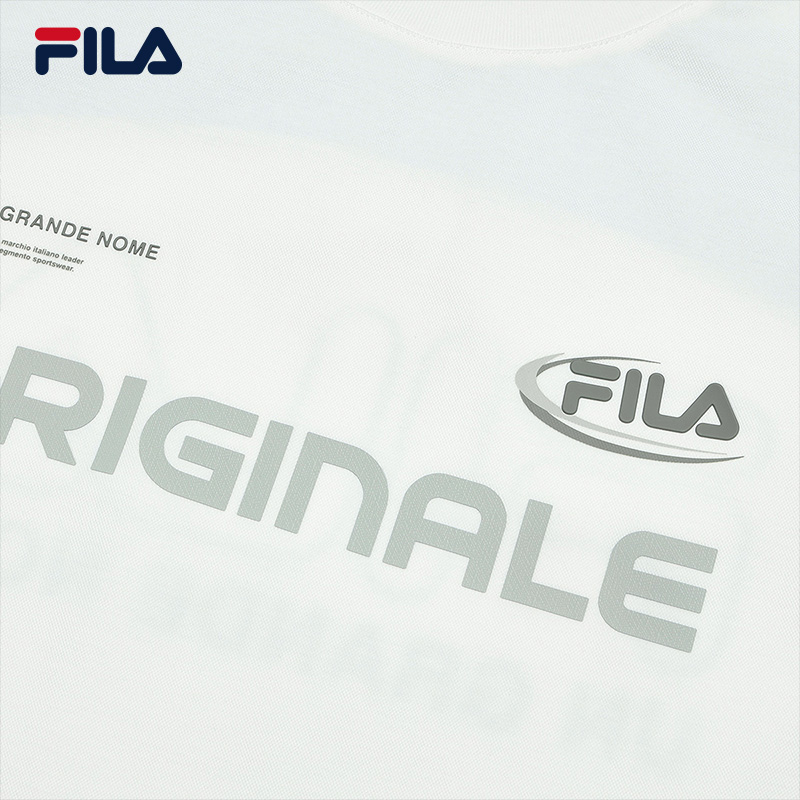 FILA CORE WHITE LINE FILA ORIGINALE Men Short Sleeve T-shirt (Dark Blue / White)