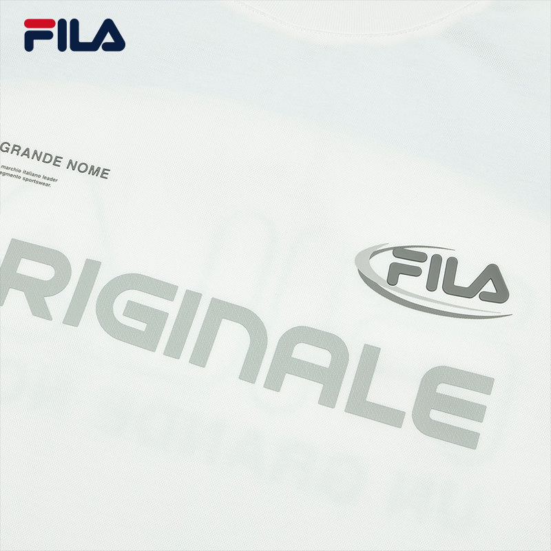 FILA CORE WHITE LINE FILA ORIGINALE Men Short Sleeve T-shirt (Dark Blue / White)