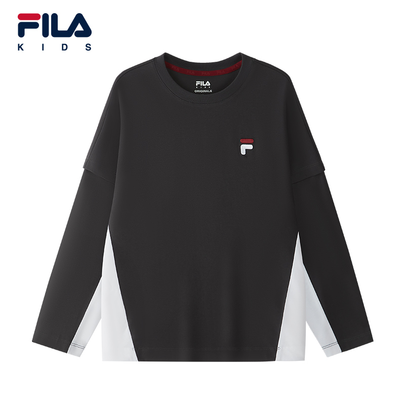 FILA KIDS Boys ORIGINALE Knit Long Sleeve Tee
