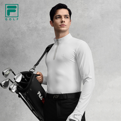 FILA CORE ATHLETICS GOLF BTB Elegant Duality Men Long Sleeve Polo