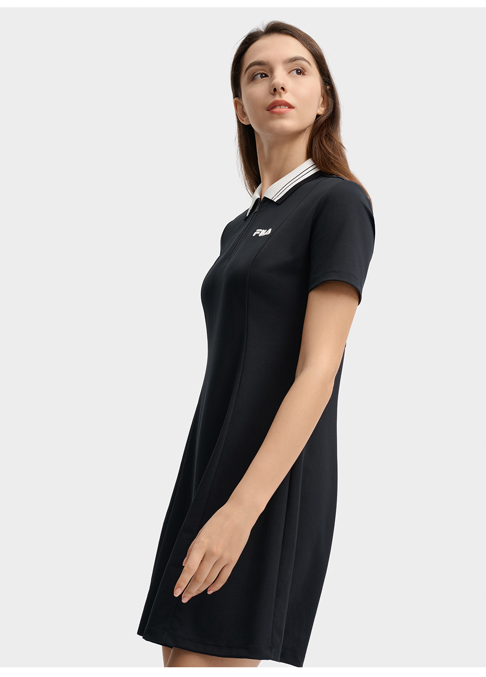 FILA CORE LIFESTYLE HERITAGE Women Dress (Black)