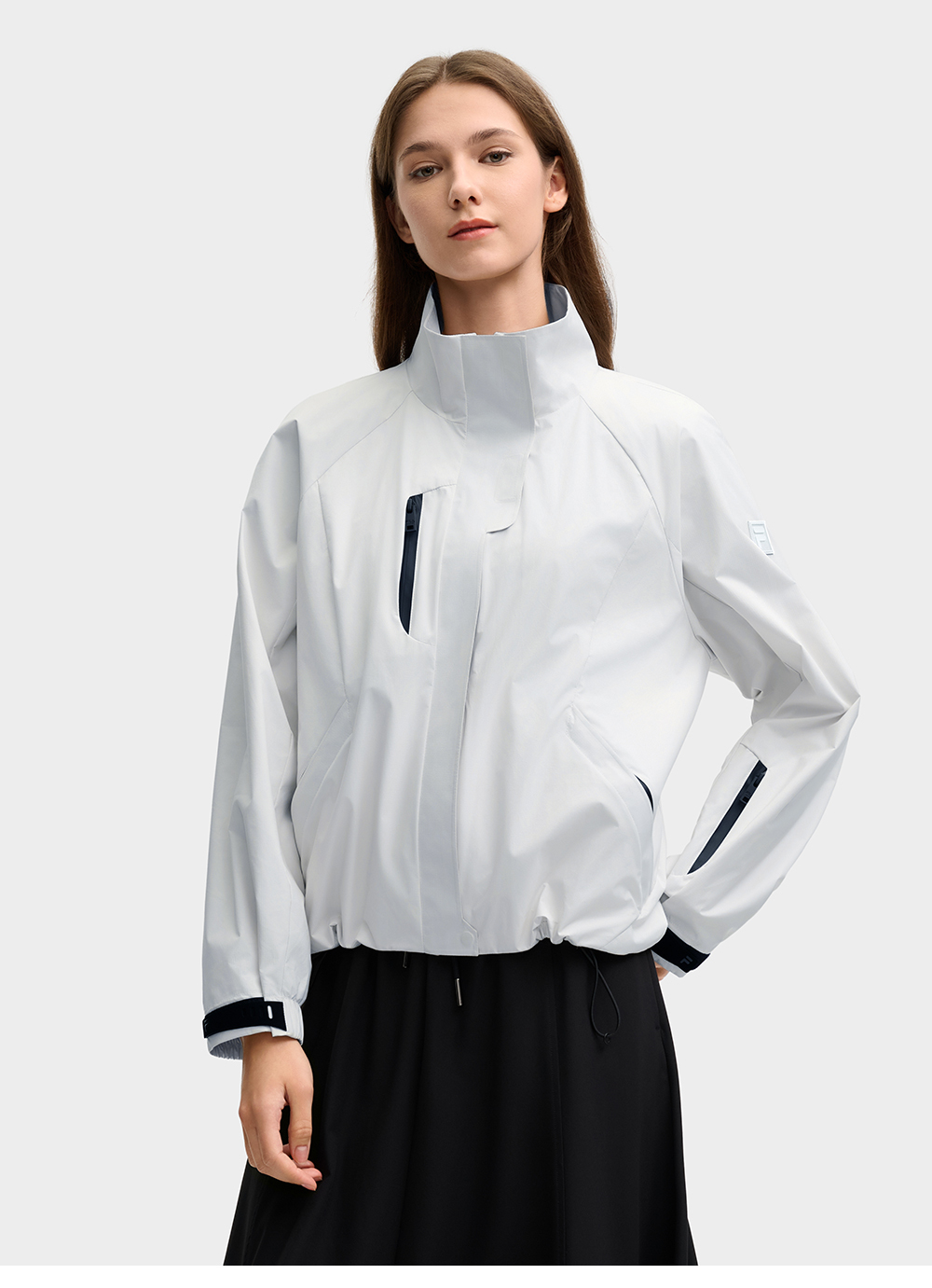 FILA CORE LIFESTYLE MILANO STROLLING MILAN Women Woven Jacket (White)