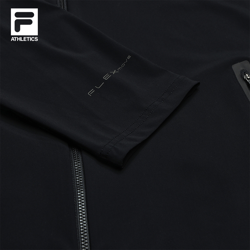 FILA CORE ATHLETICS FITNESS MEN Men Knit Top (Black)