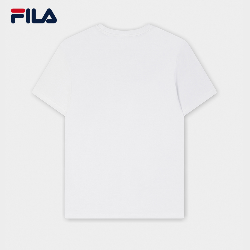 FILA CORE LIFESTYLE WHITE EVERYDAY ELEGANCE Men Short Sleeves T-Shirt