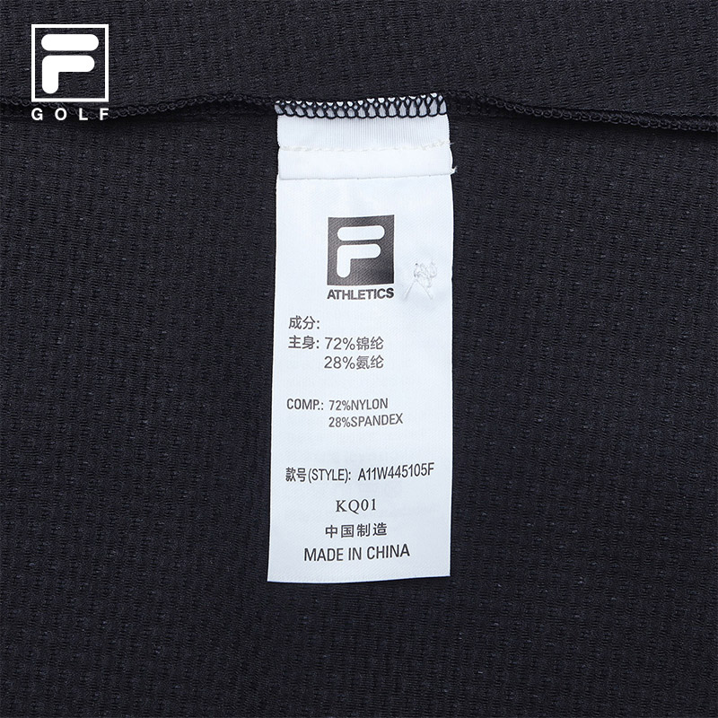 FILA CORE ATHLETICS GOLF SLOPS TO FIELD Women Polo T-shirt (Navy)
