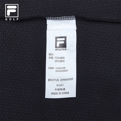 FILA CORE ATHLETICS GOLF SLOPS TO FIELD Women Polo T-shirt (Navy)