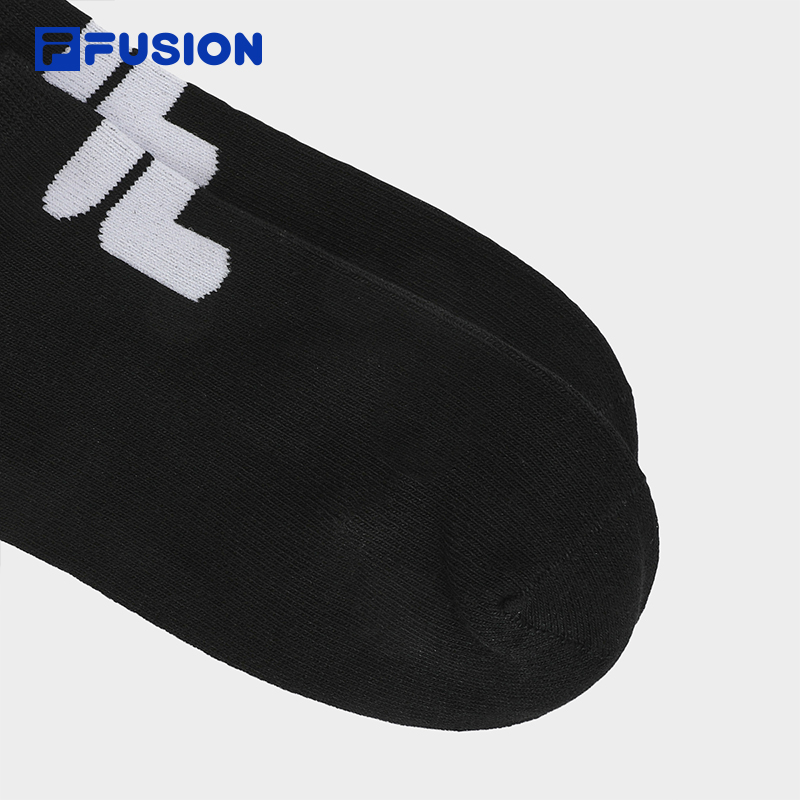 FILA FUSION INLINE CLASSICS Unisex Socks in Black and White