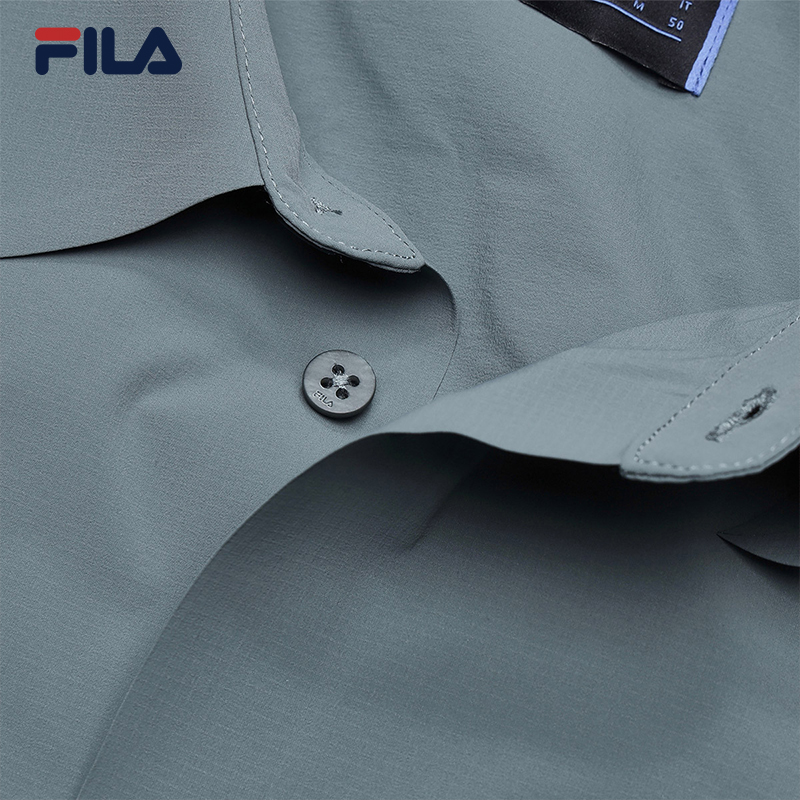 FILA CORE WHITE LINE BLUE Men Short Sleeve T-shirt in Green