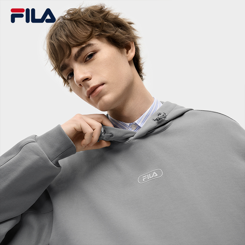 FILA CORE LIFESTYLE FILA ORIGINALE Men Hoodie Ash