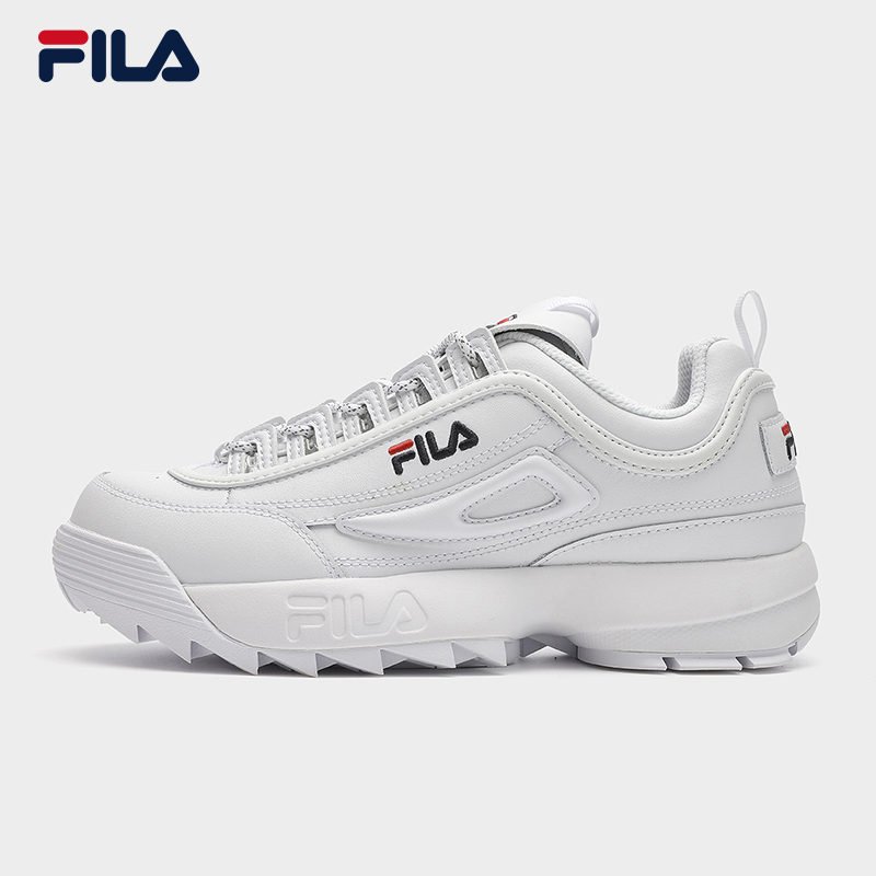[ Limited Edition ] FILA CORE DISRUPTOR 2 FASHION ORIGINALE Sneakers Women White Shoes