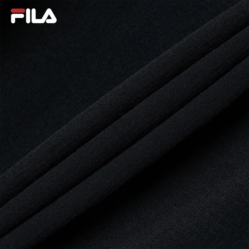 FILA CORE WHITE LINE BLUE Men Woven Pants in Black