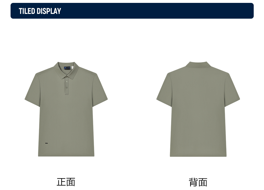 FILA CORE LIFESTYLE BLUE Men Short Sleeve Polo (Ash)