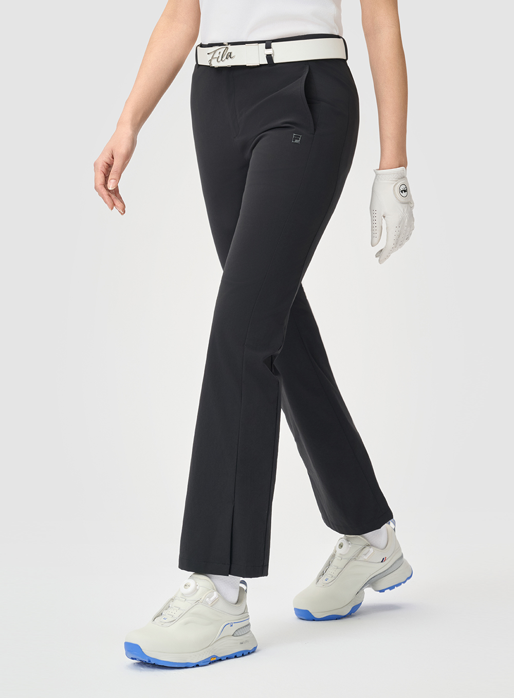 FILA CORE ATHLETICS GOLF Women Woven Pants (Black)