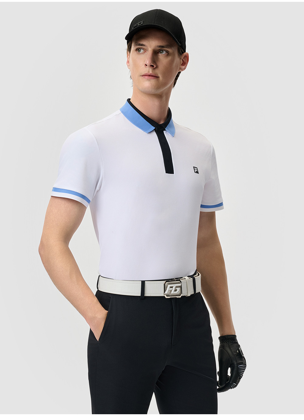 FILA CORE ATHLETICS GOLF STATELY FLORAL Men Polo T-shirt (White)