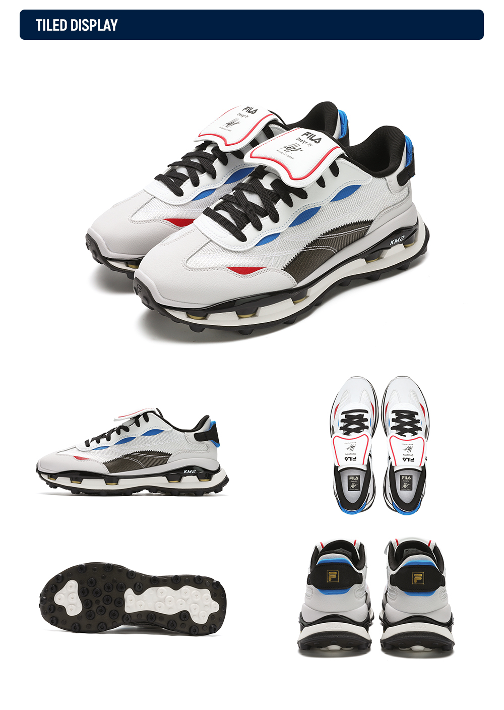 FILA CORE FASHION KM 2 Men Sneakers in white/black