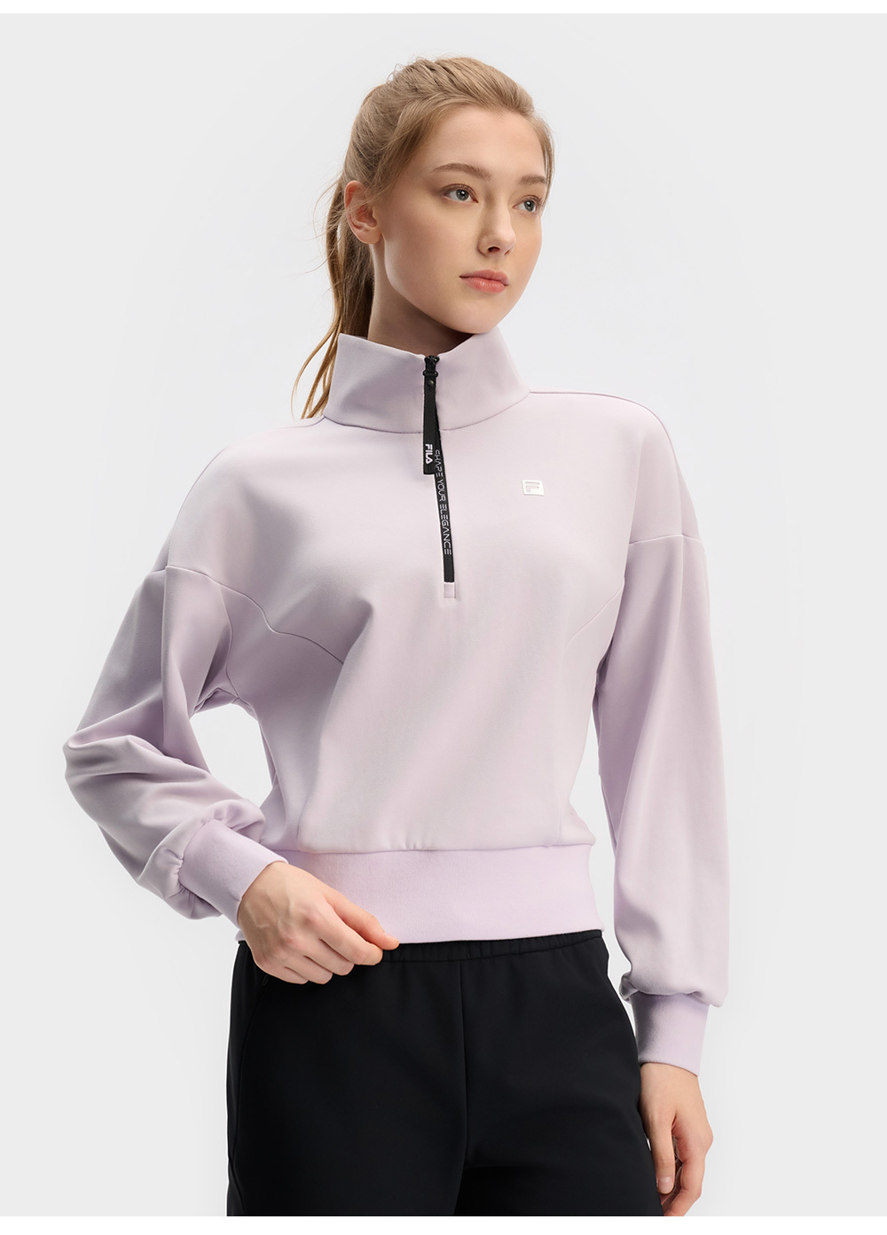 FILA CORE ATHLETICS FILA-FIT WOMEN Women Long Sleeve Top (Purple)