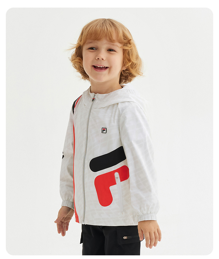 FILA KIDS ORIGINALE Boy's Woven Jacket in Full Print