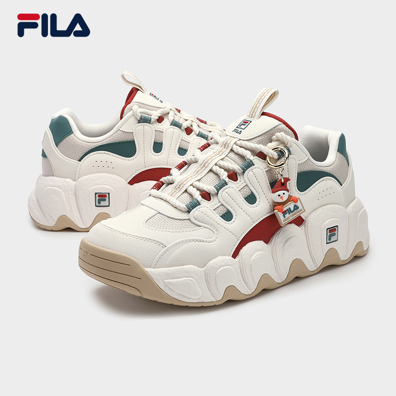 [Christmas Edition] FILA CORE CROISSANT XMAS FASHION ORIGINALE Women Sneakers in White Women Shoes