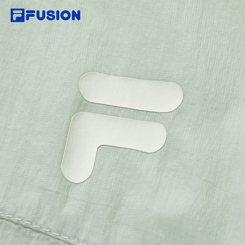 FILA FUSION INLINE FUSION LIFE FUSIONEER IVORY OASIS Women Woven Jacket (Light Green)