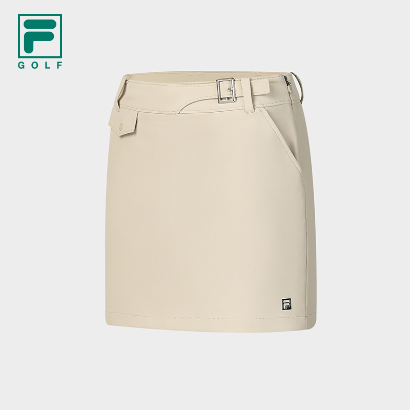 khaki skirt golf