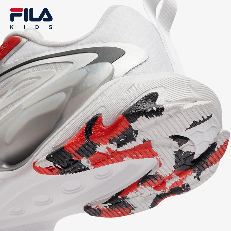 FILA KIDS SPHINX HERITAGE Boys Sneakers (Silver/Blue Shoes)