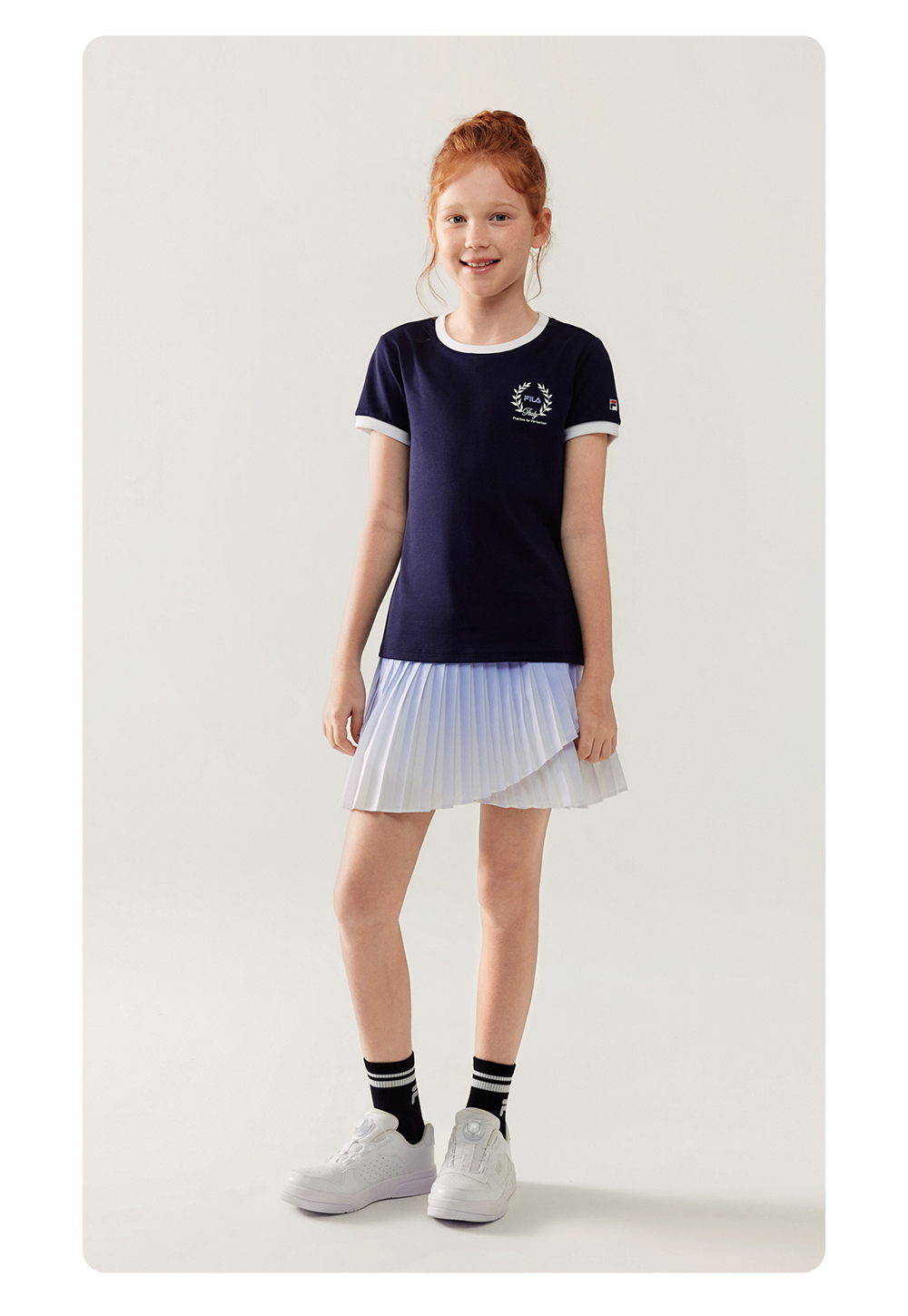 FILA KIDS PERFORMANCE Girls Short Sleeves T-Shirt