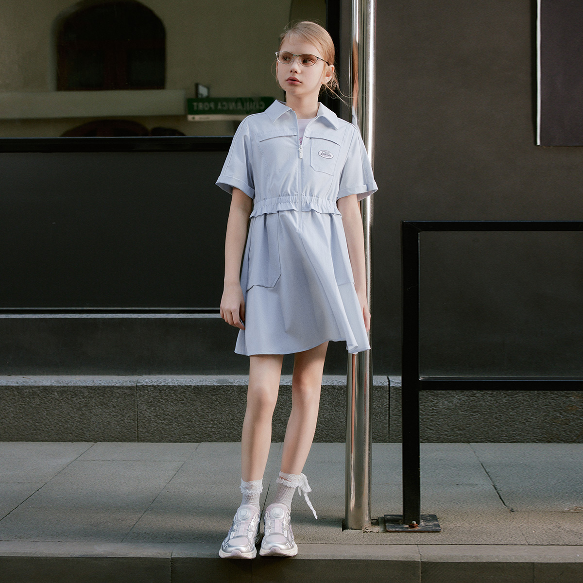 FILA KIDS ORIGINALE Girls Woven Dress
