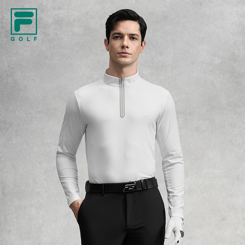 FILA CORE ATHLETICS GOLF BTB Elegant Duality Men Long Sleeve Polo