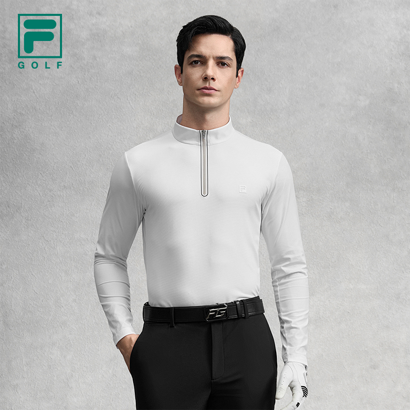 FILA CORE ATHLETICS GOLF BTB Elegant Duality Men Long Sleeve Polo